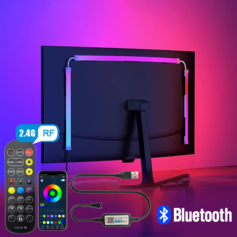 Party Games App - Computer Screen Light Strip Monitor RGBIC