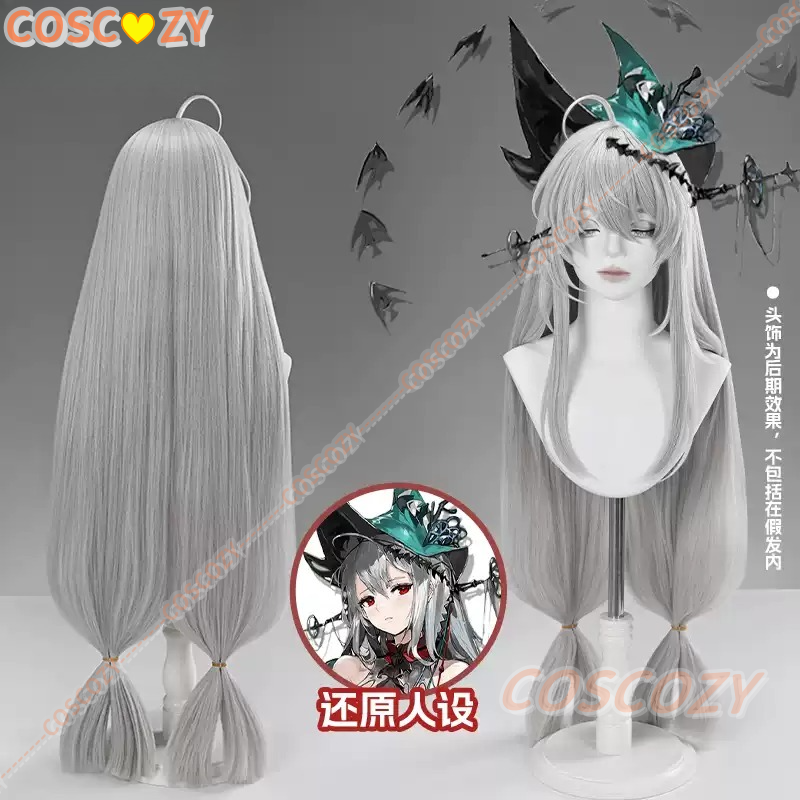 Party Games For Christmas - Game Arknights Skadi Cosplay Wig Halloween