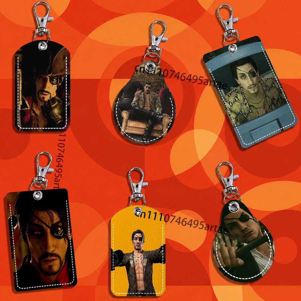 Party Games Bus - Game Y-Yakuzas Goro Majima Card Keychain