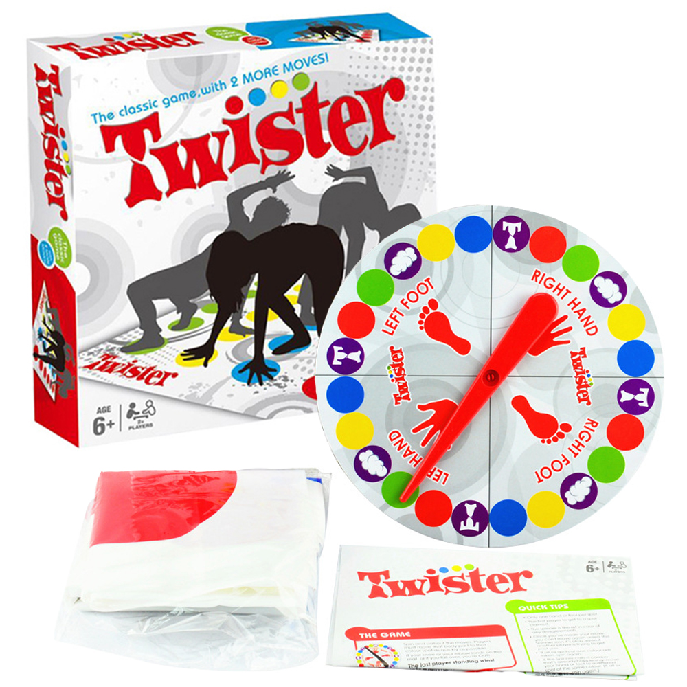 Party Games Group For Adults - Twister Family Party Game Interactive Twisting
