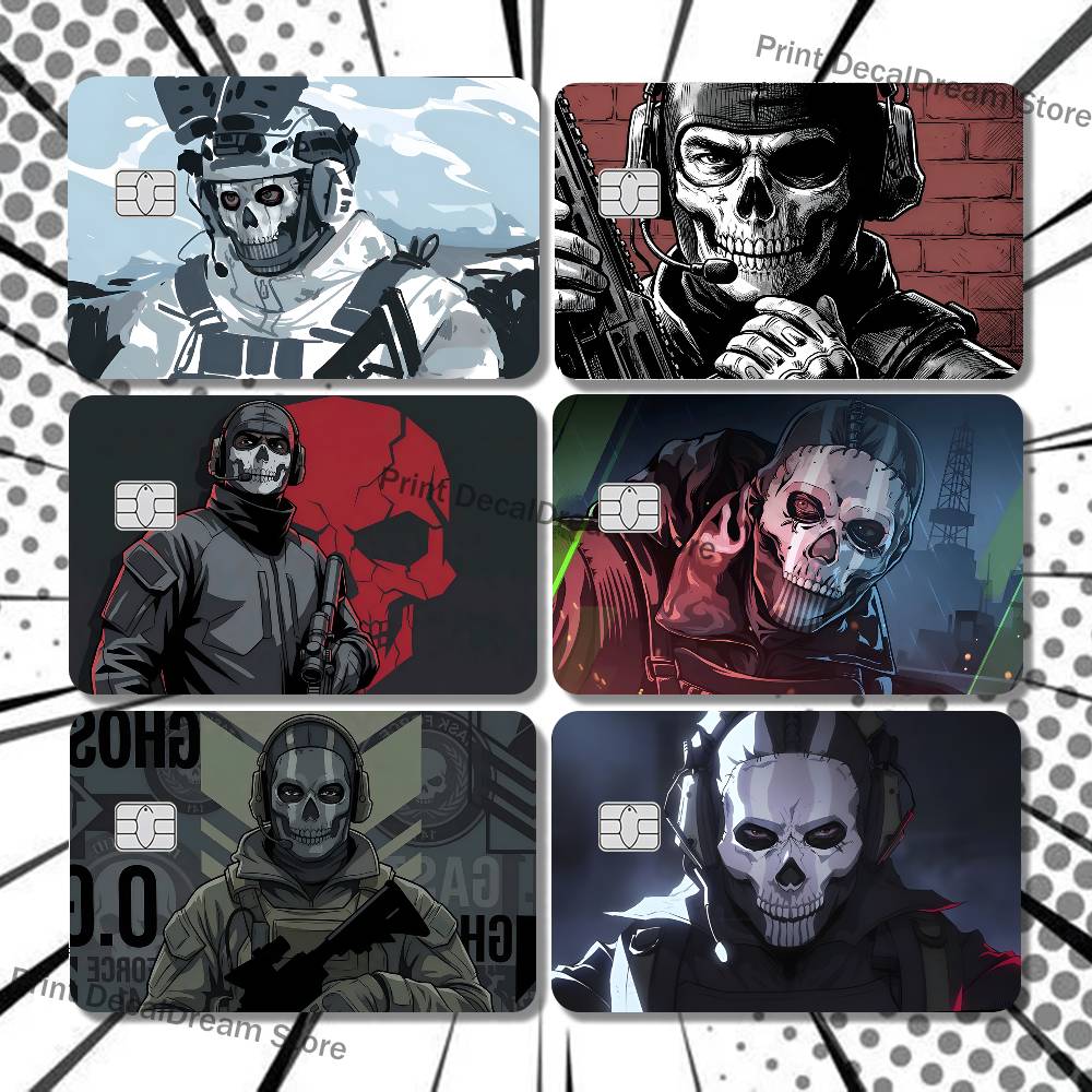 Party Games Bus - Game G-GhostS Credit Card Skin Party