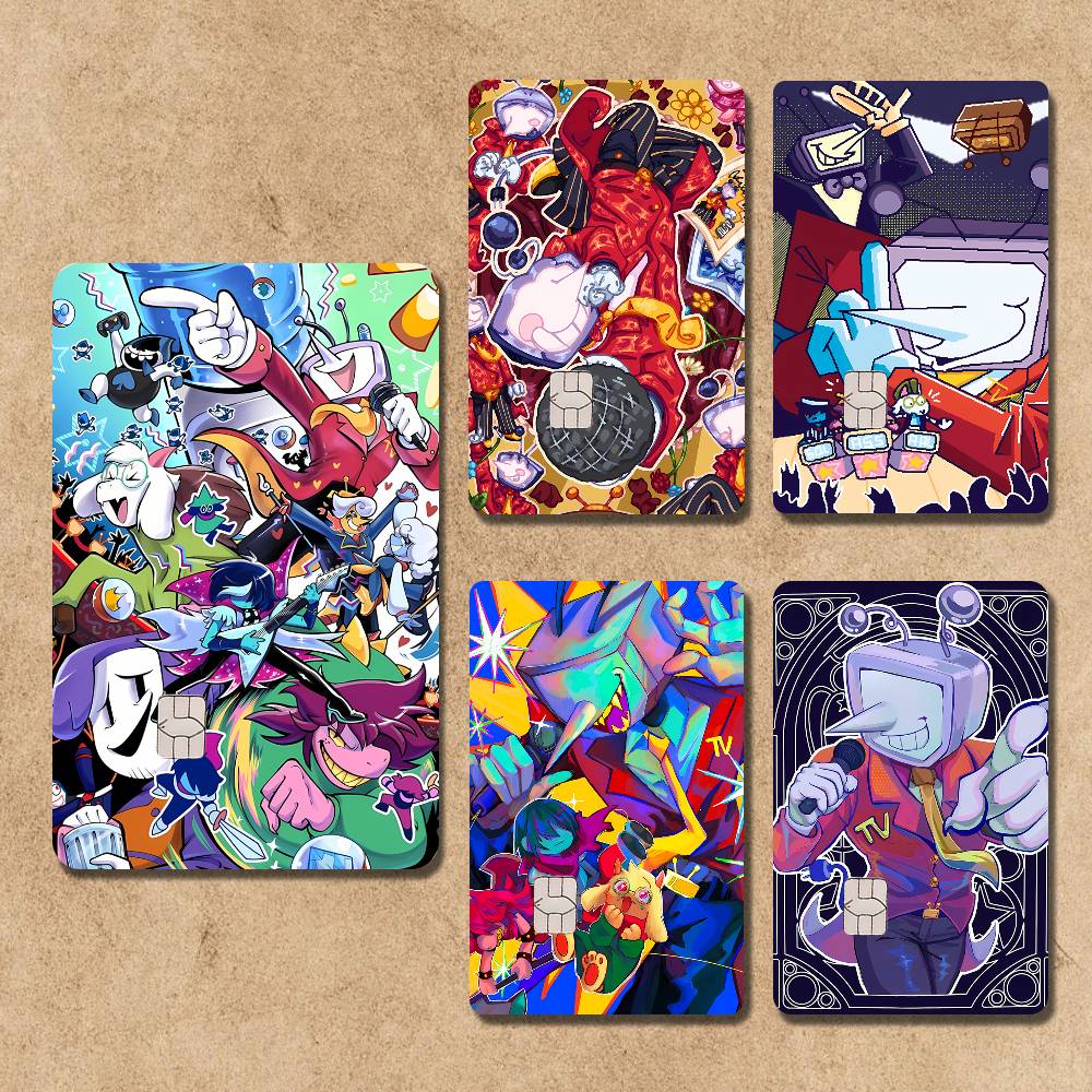 Party Games Bus - Game D-Deltarune T-Tenna Credit Card Skin