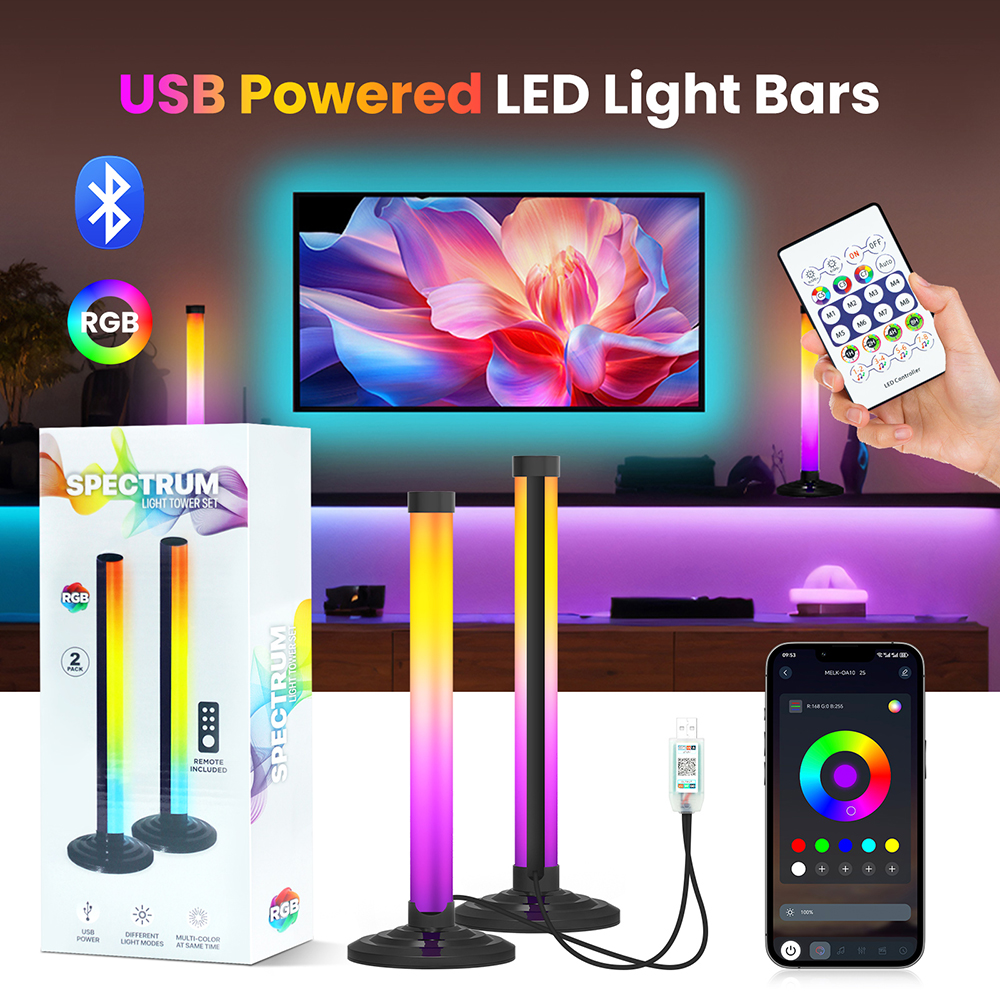 2 4 Light RGB Kit Smart LED Fl - مراجعة Party Games App وسعره