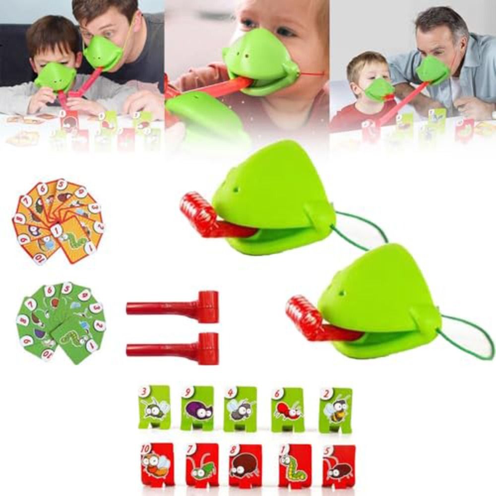 Funny Frog Tongue Game Parent- - مراجعة Party Games Multiplayer وسعره
