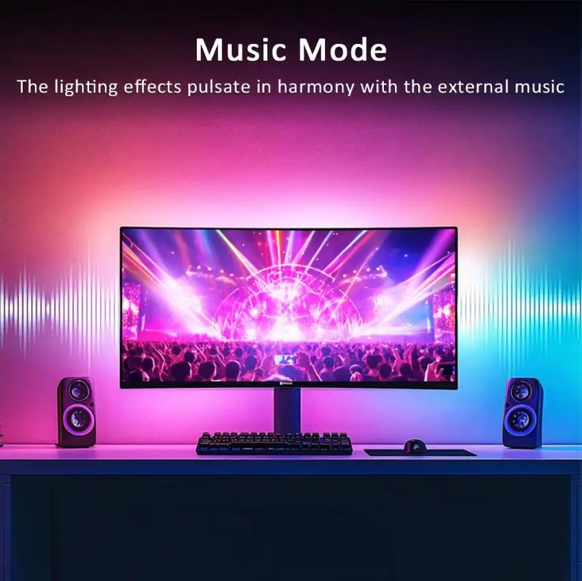 Computer Screen Light Strip Mo - مراجعة Party Games App وسعره