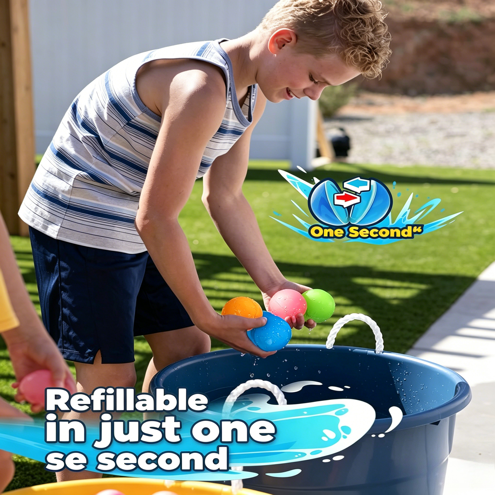 Reusable silicone water balloo - مراجعة Party Games Using Balloons وسعره