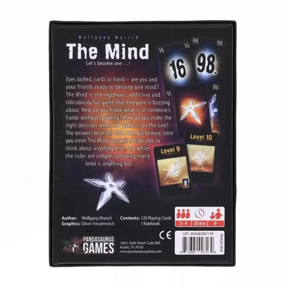 NEW The Mind Card Game Party P - مراجعة Party Games New وسعره