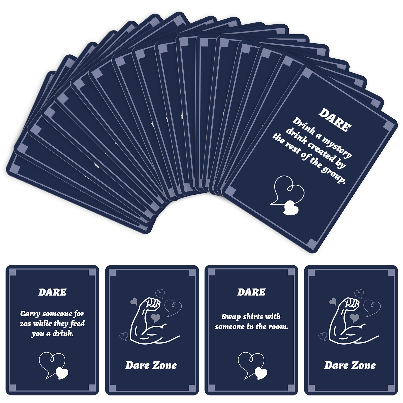 50Pcs Party Game Cards for Adu - مراجعة Party Games Group For Adults وسعره