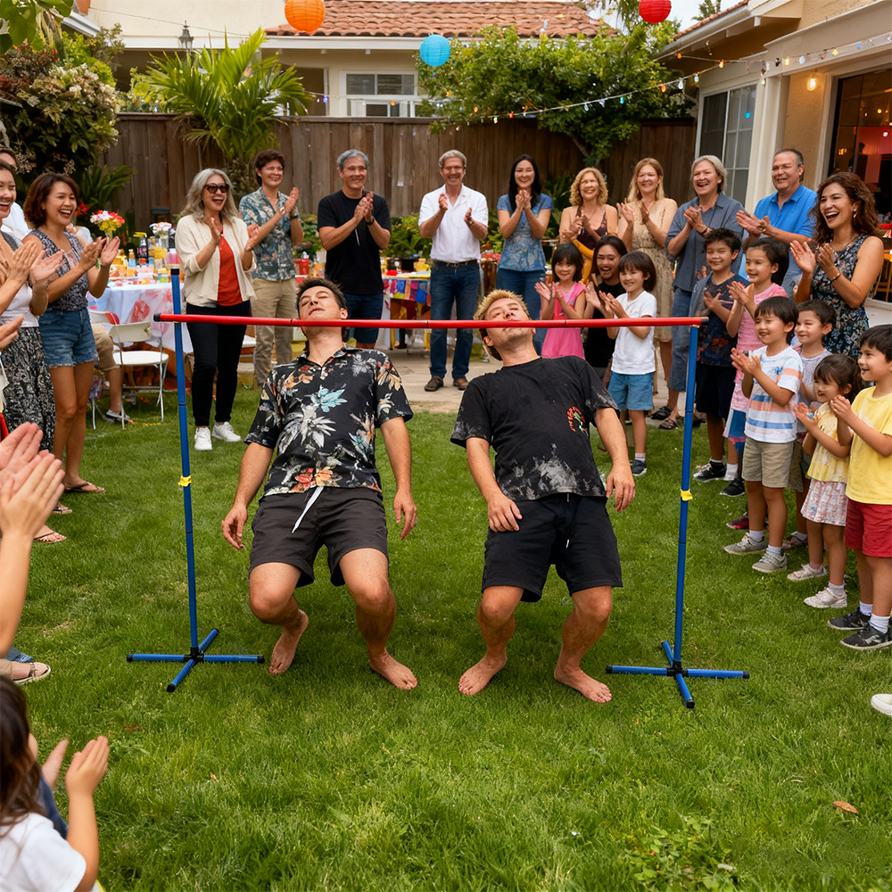 Kids Limbo Game Toy Adjustable - مراجعة Party Games No Equipment وسعره