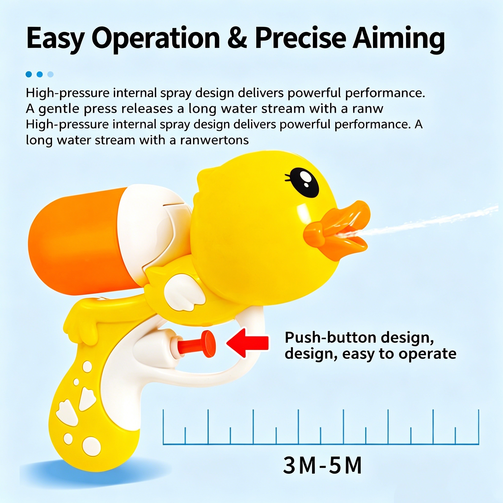 Cute Yellow Duck Water Gun Toy - مراجعة Party Games Group For Adults وسعره