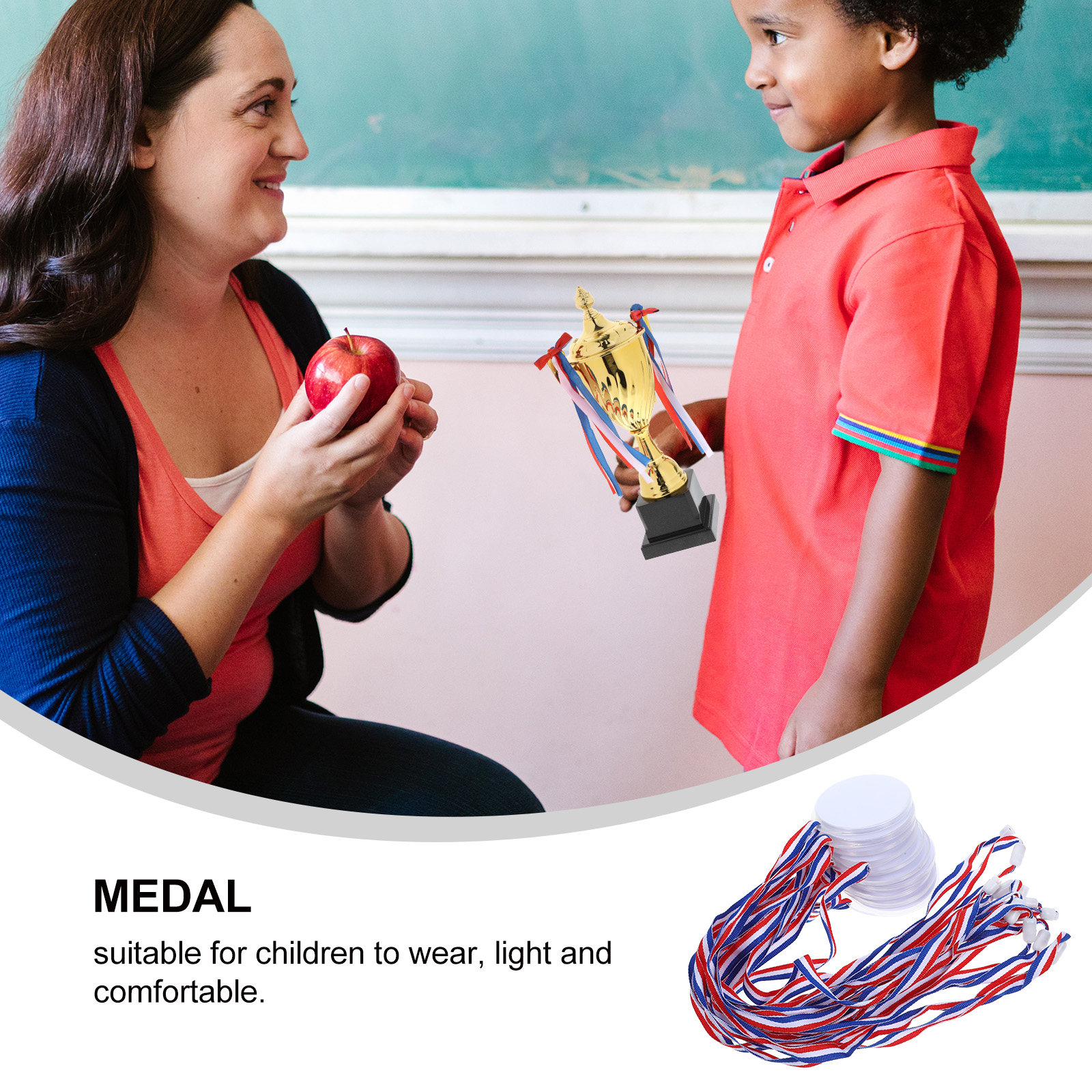 10Pcs Premium Blank Medals for - مراجعة Party Games Competition وسعره