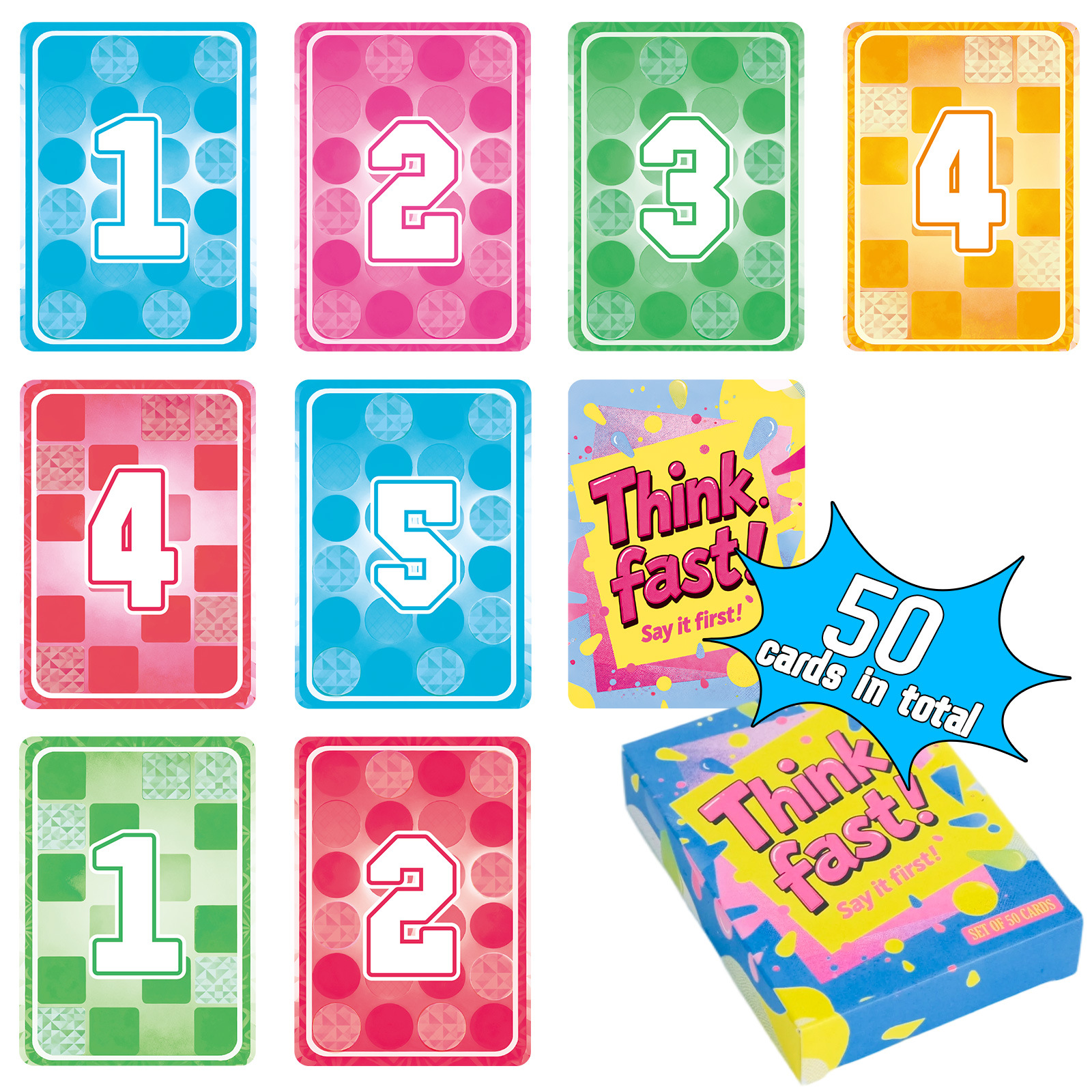 1 Box Quick Thinking Number Pu - مراجعة Party Games App وسعره