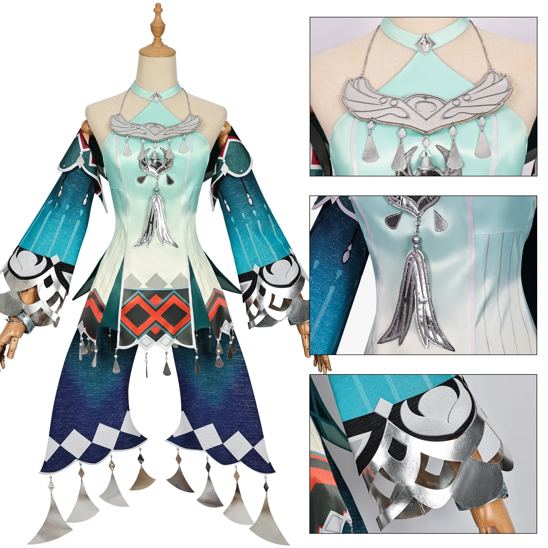In Stock Lan Yan Cosplay Costu - مراجعة Party Games New وسعره