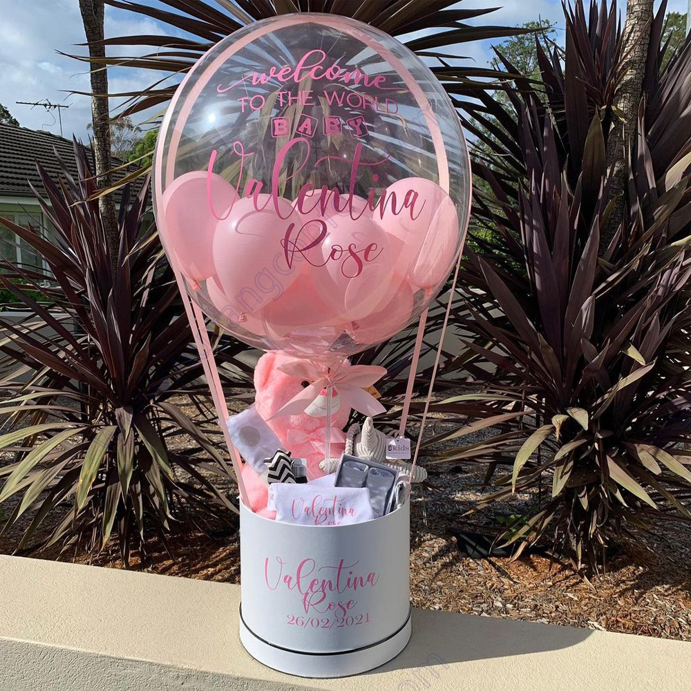 Gift Hamper Balloon Box Set Ba - مراجعة Party Games Gender Reveal وسعره