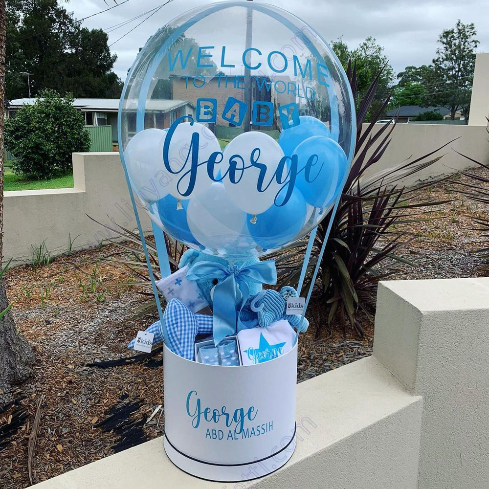 Gift Hamper Balloon Box Set Ba - مراجعة Party Games Gender Reveal وسعره