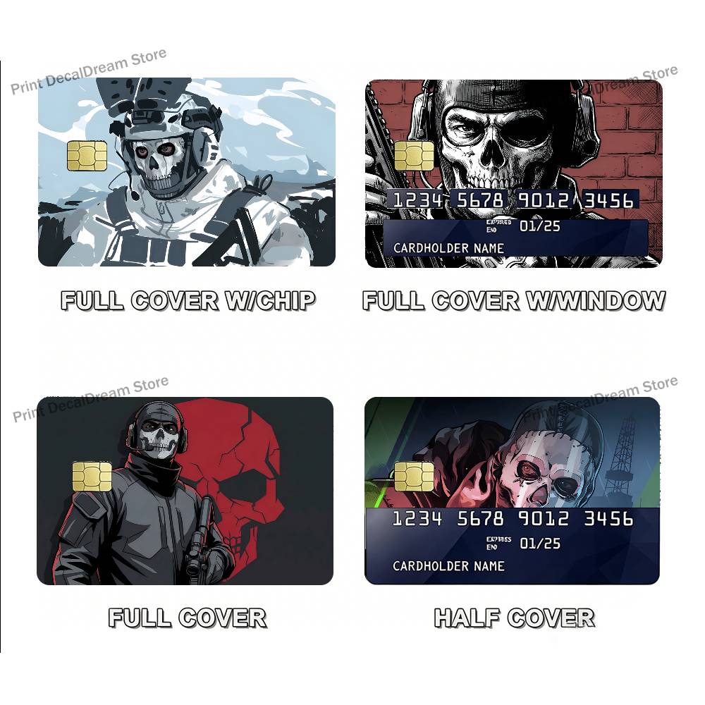 Game G-GhostS Credit Card Skin - مراجعة Party Games Bus وسعره