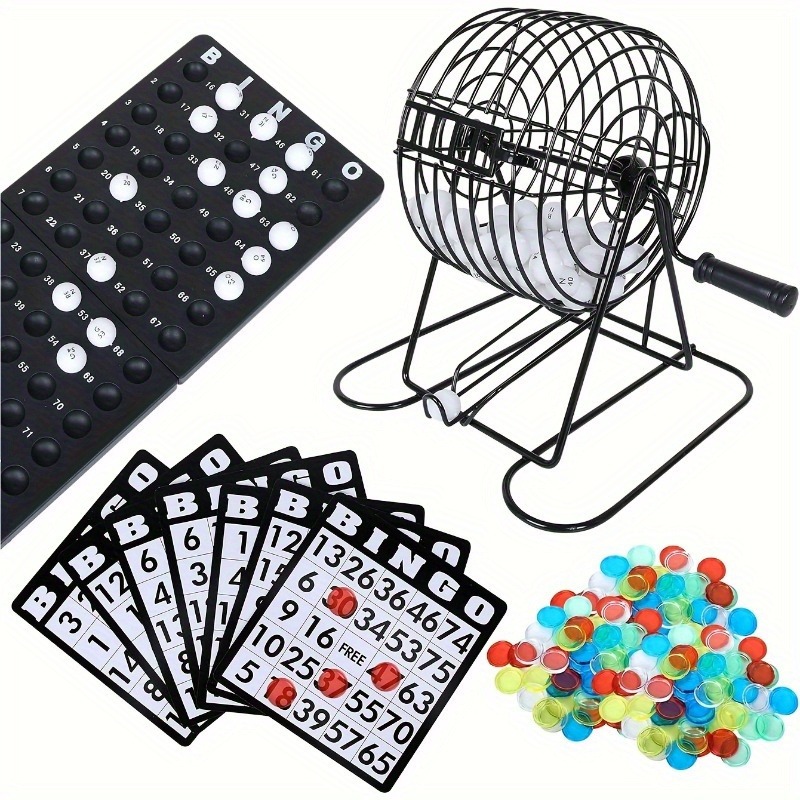 Steel Bingo Lottery Machine Ga - مراجعة Party Games For Adults Large Group وسعره