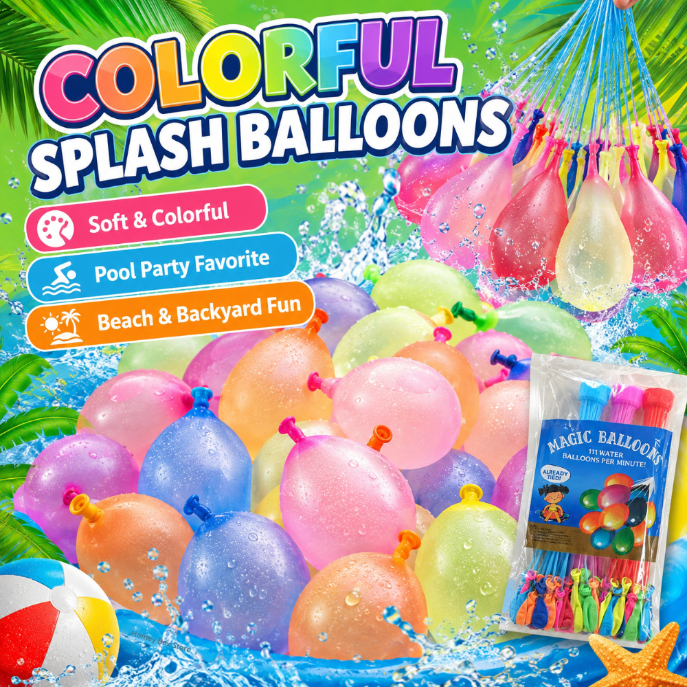 1/3/5 PCS Quick Fill Water Bal - مراجعة Party Games Using Balloons وسعره