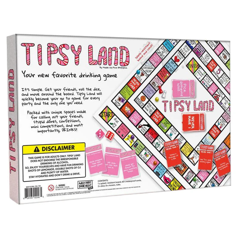 Party Gift of Tipsy Land Party - مراجعة Party Games Graduation Ideas وسعره
