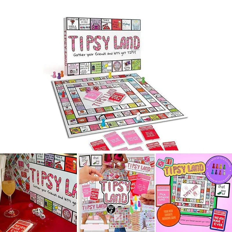 Party Gift of Tipsy Land Party - مراجعة Party Games Graduation Ideas وسعره