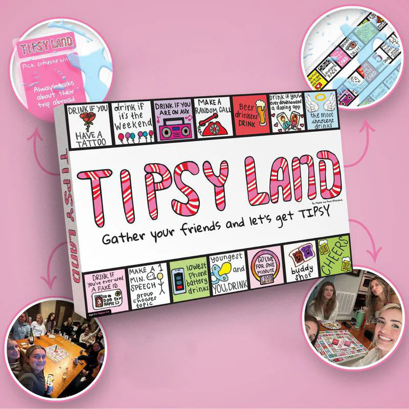 Party Gift of Tipsy Land Party - مراجعة Party Games Graduation Ideas وسعره