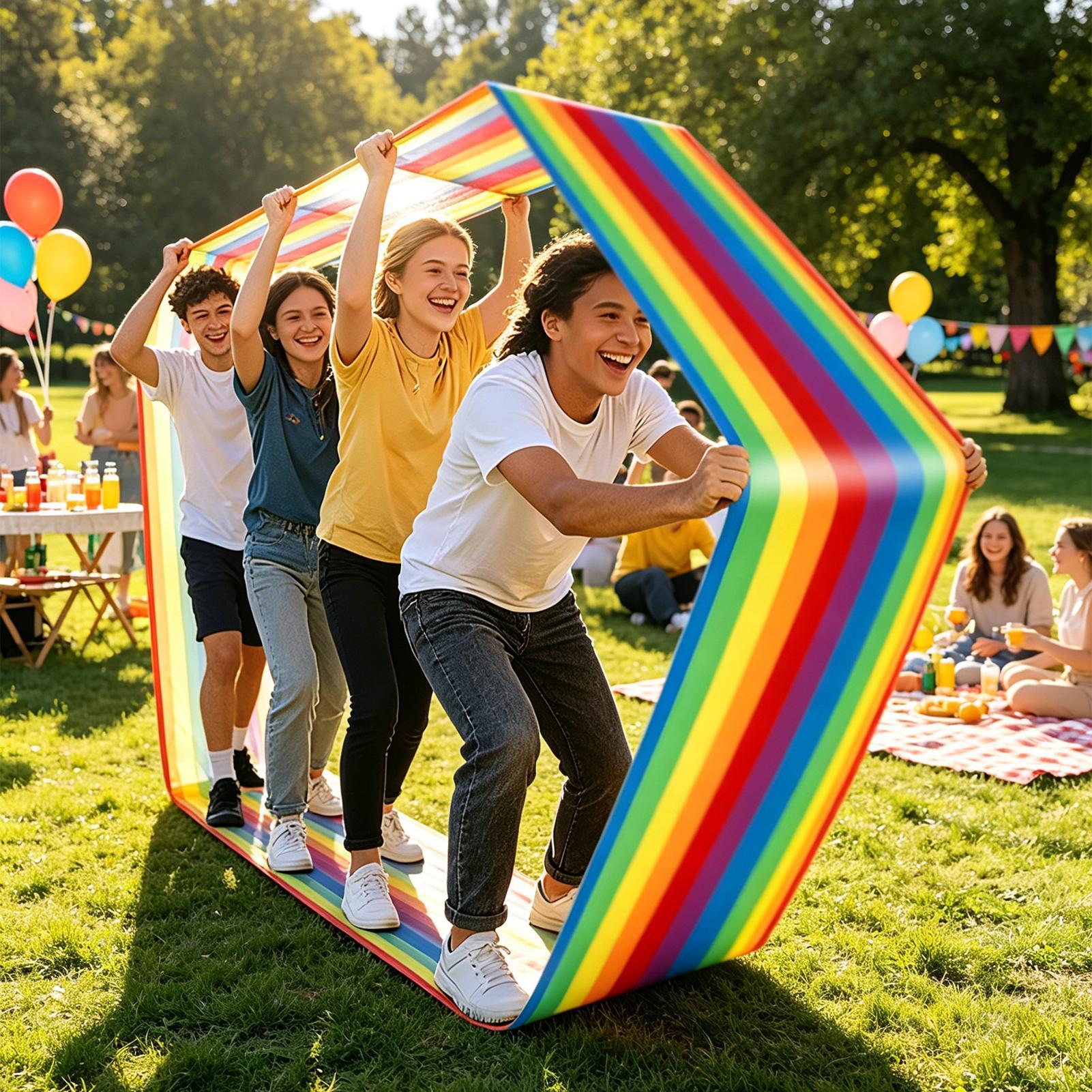 Group Leaning Activity Run Mat - مراجعة Party Games Group For Adults وسعره