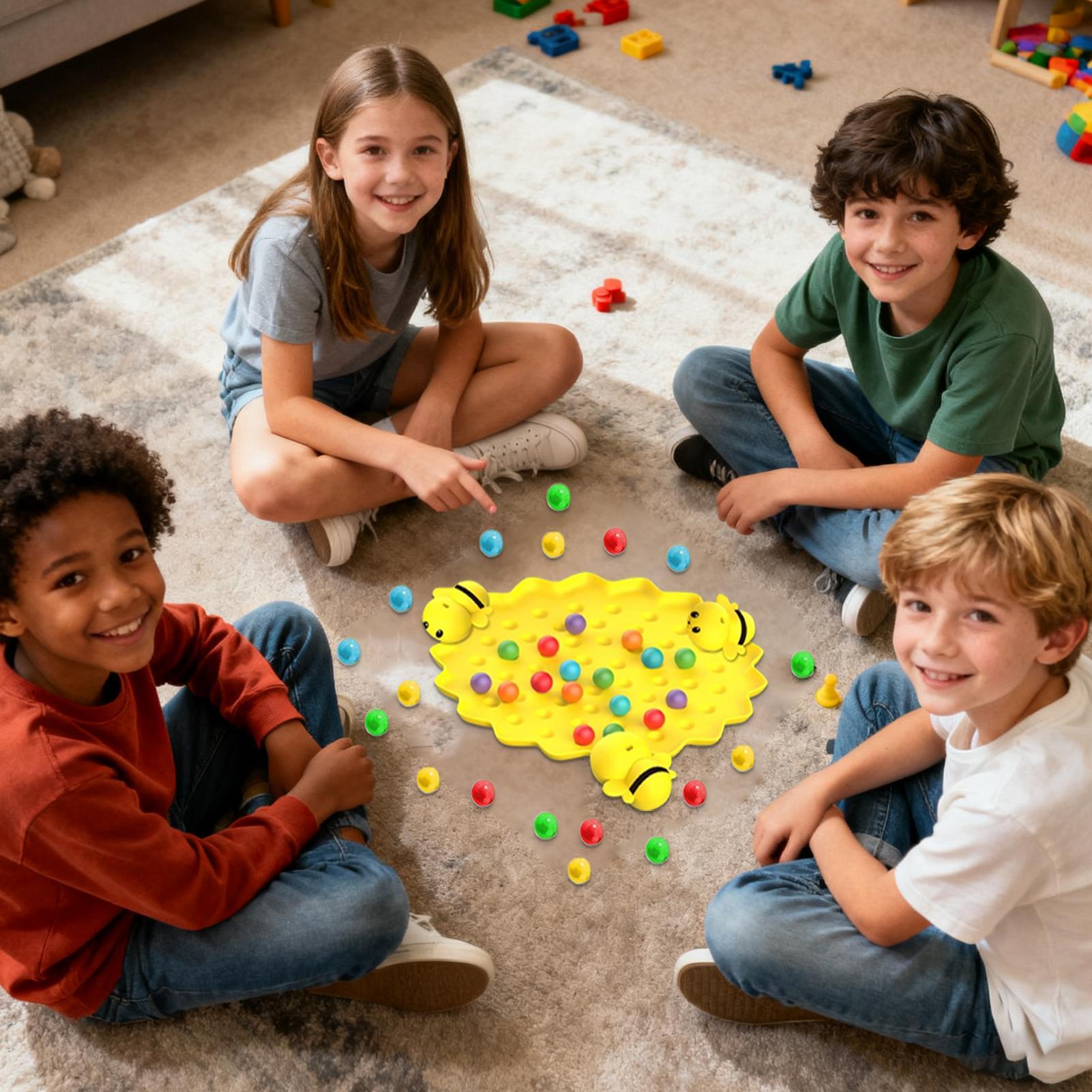 Busy Bee Board Game Educationa - مراجعة Party Games Group For Adults وسعره