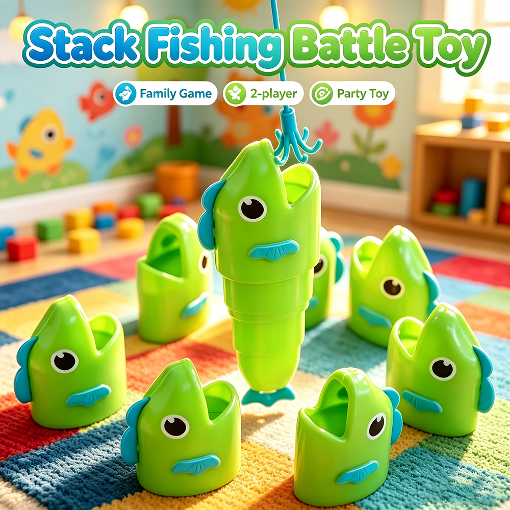 Fishing Stacking Toy Extendabl - مراجعة Party Games Competition وسعره