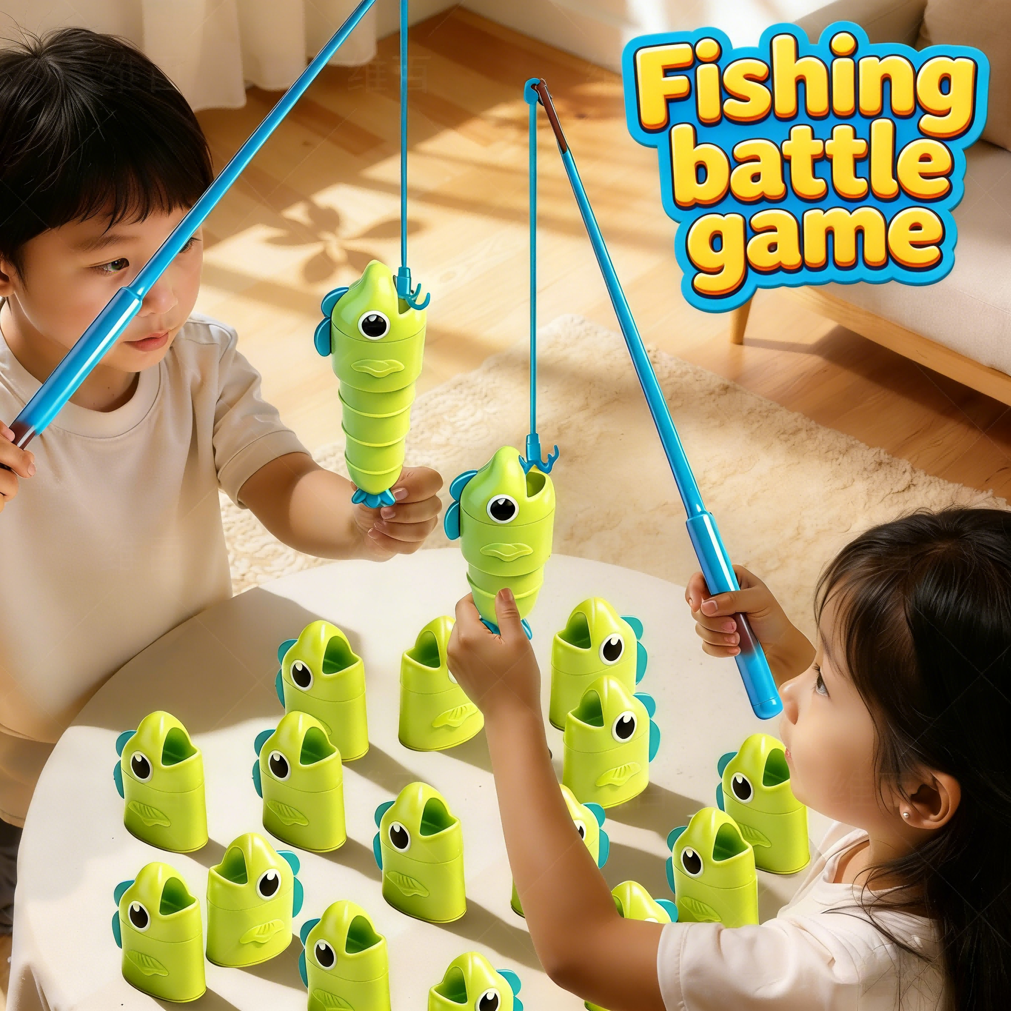 Fishing Stacking Toy Extendabl - مراجعة Party Games Competition وسعره