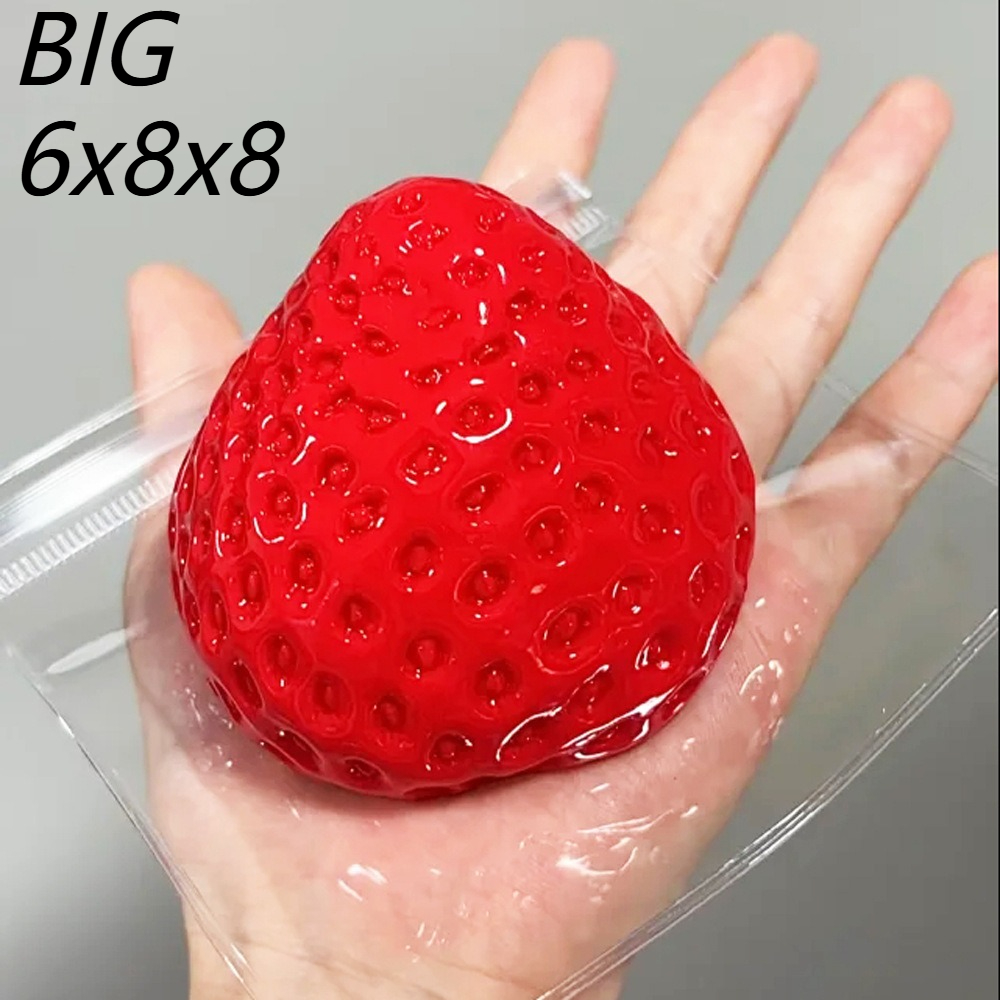 Strawberry Squeeze Toy Fidget  - مراجعة Party Games For Adults وسعره