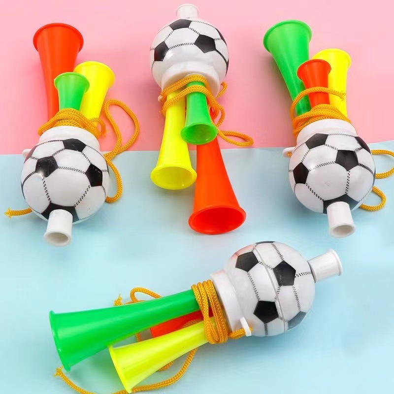 5/10/20/30PCS Football Horn Wh - مراجعة Party Games Gender Reveal وسعره