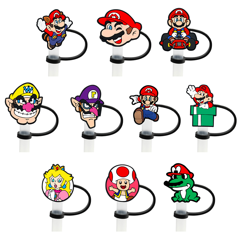 1-25pcs Game Cartoon Straw Cov - مراجعة Party Games App وسعره