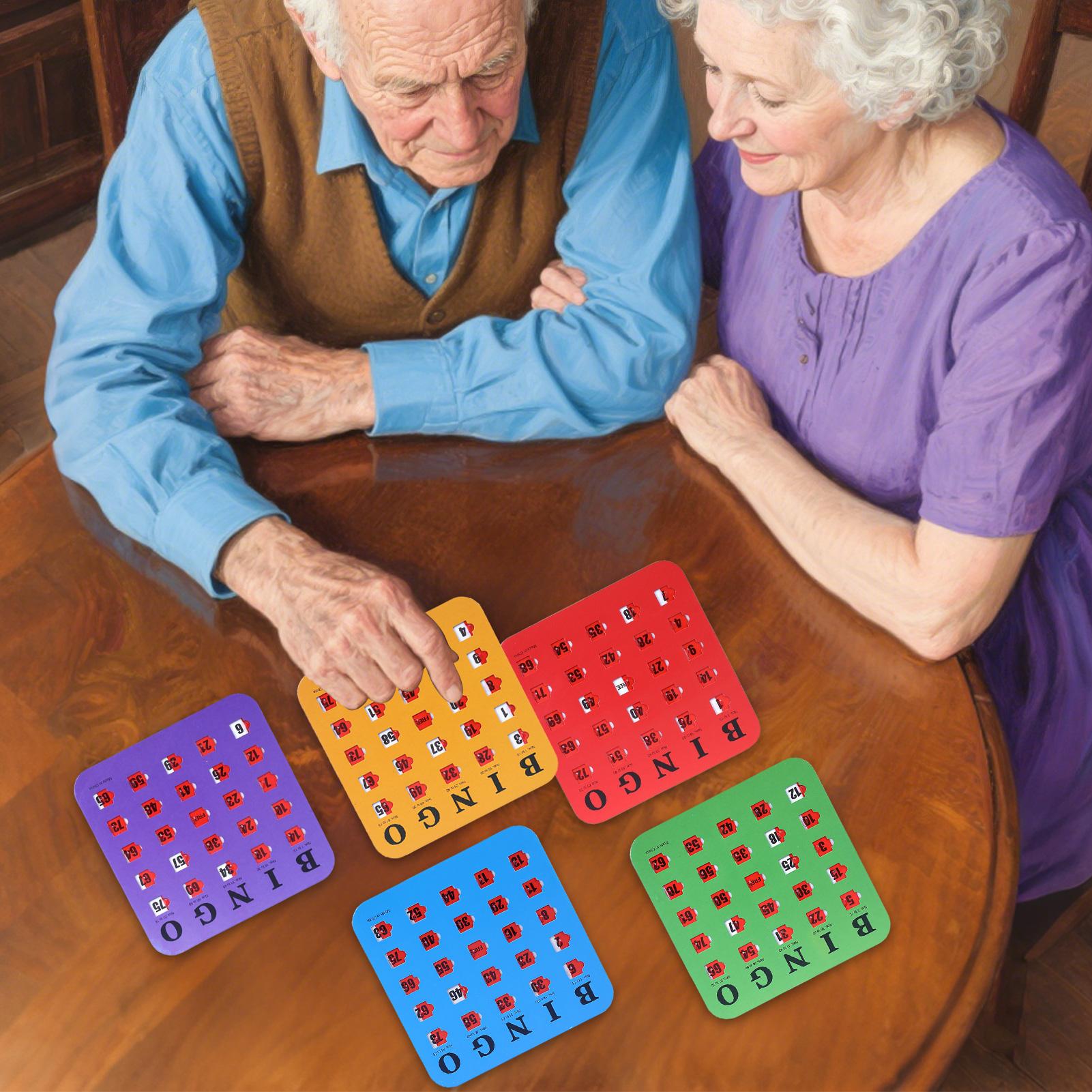 5 Pieces Bingo Game Cards Larg - مراجعة Party Games For Adults Large Group وسعره