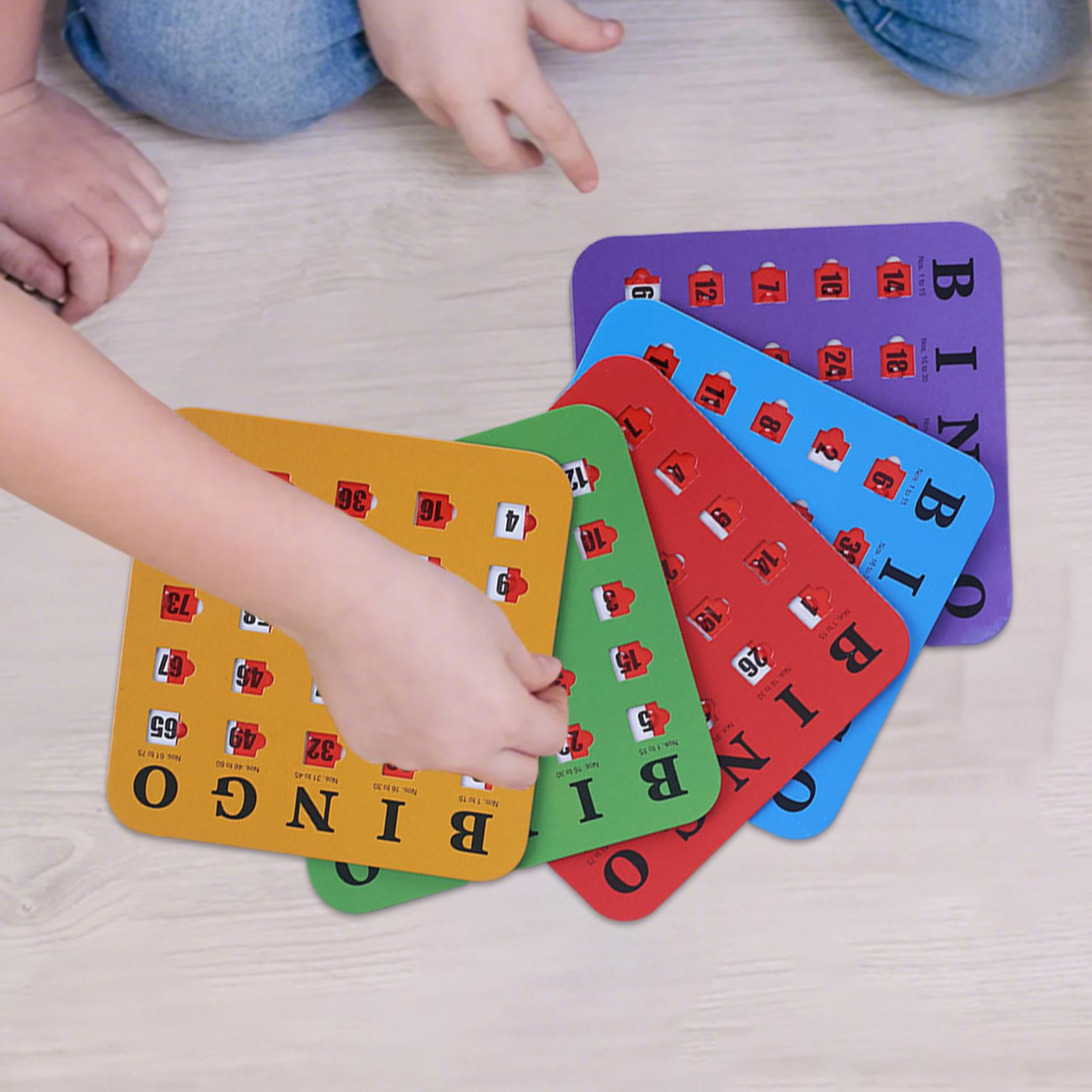 5 Pieces Bingo Game Cards Larg - مراجعة Party Games For Adults Large Group وسعره