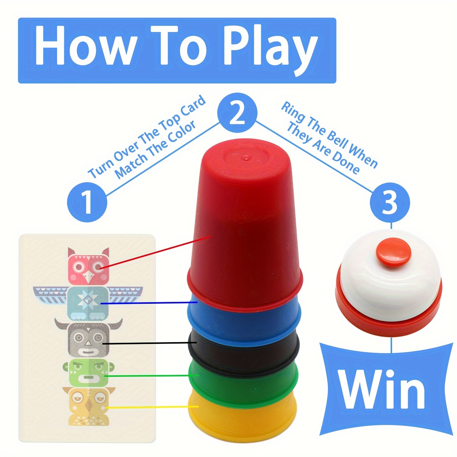Stacked Cup Chessboard Game To - مراجعة Party Games Multiplayer وسعره