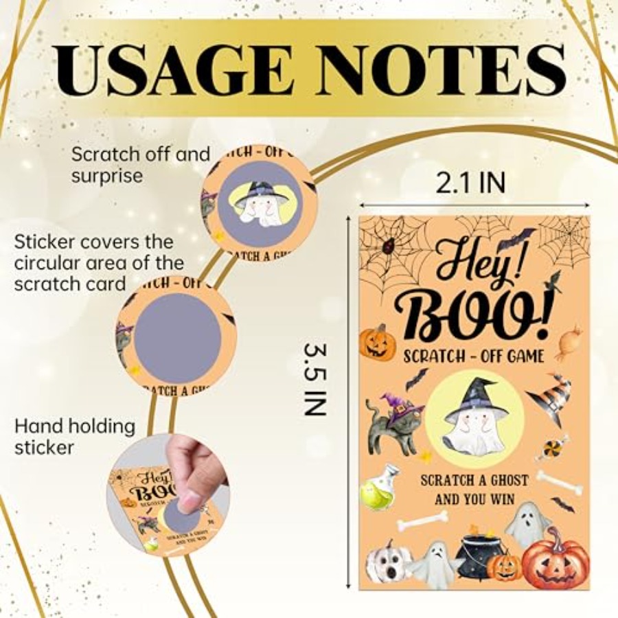 Halloween Games -50 Pack, Scra - مراجعة Party Games Group For Adults وسعره