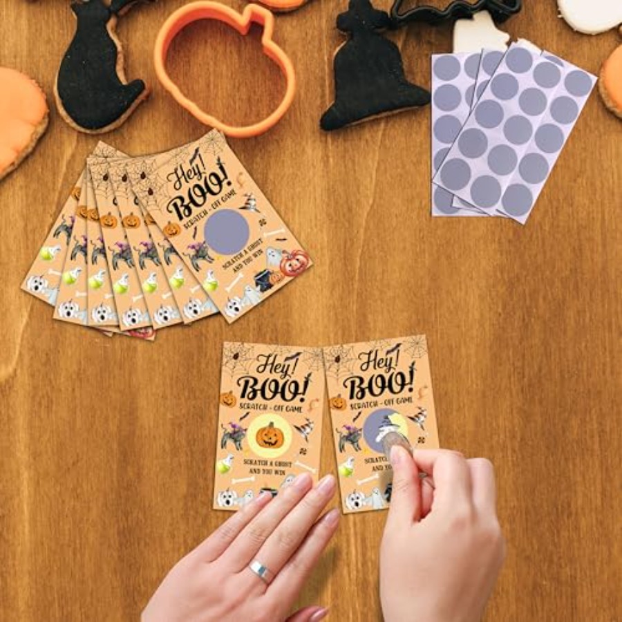 Halloween Games -50 Pack, Scra - مراجعة Party Games Group For Adults وسعره