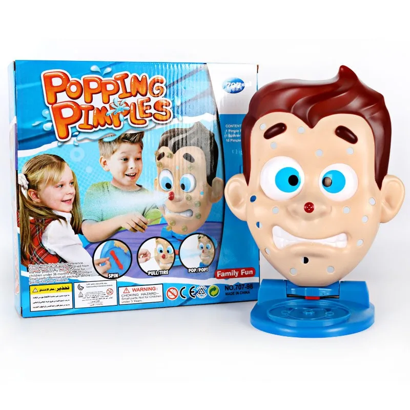 Popping Pimples Toy, Water Spr - مراجعة Party Games Jogos وسعره