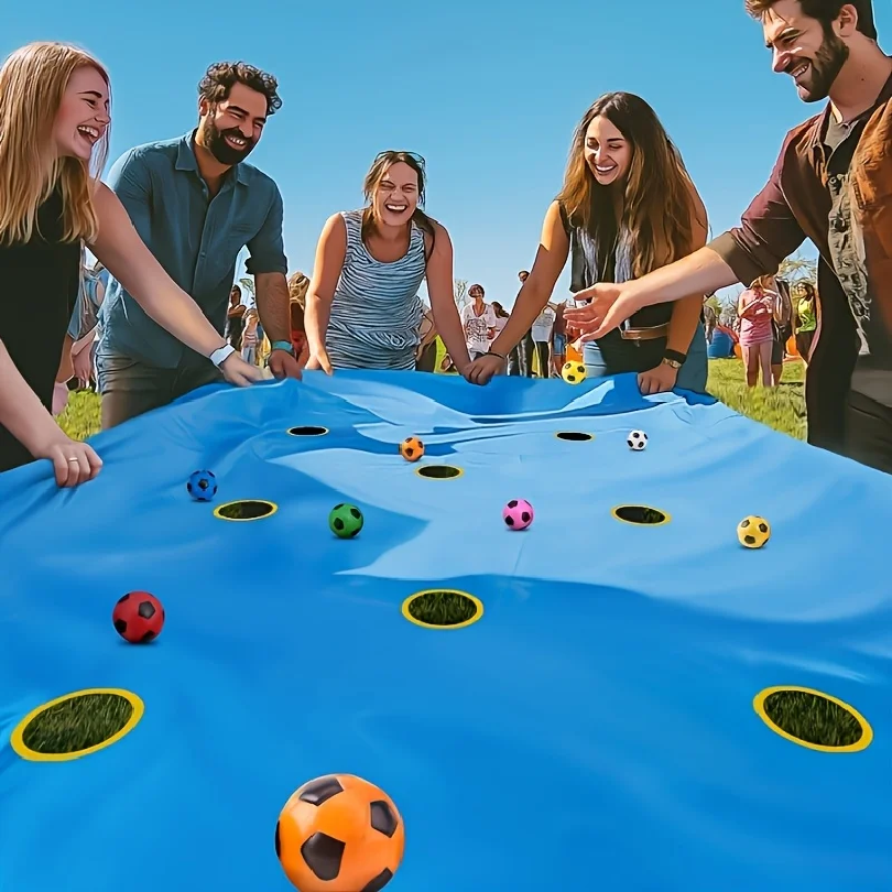 Team Building Cave Cloth Outdo - مراجعة Party Games For Adults وسعره