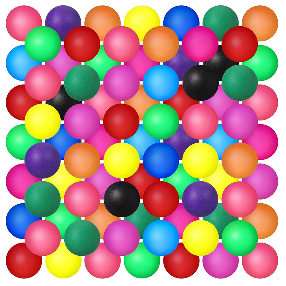 50 Pcs Colored Balls Washable  - مراجعة Party Games Competition وسعره