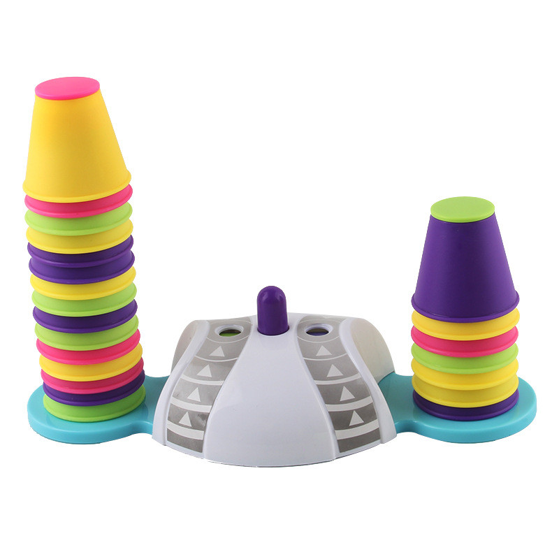 Folding Cup Stracking Game spo - مراجعة Party Games Competition وسعره
