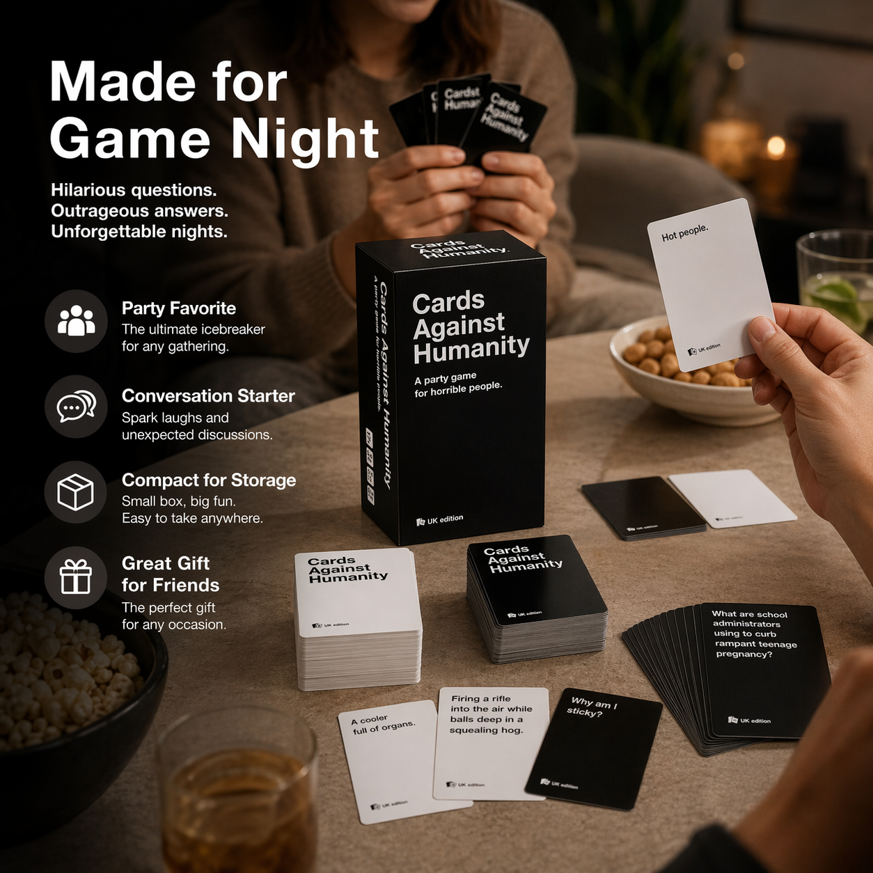 Trending Bestselling Cards Aga - مراجعة Party Games Group For Adults وسعره
