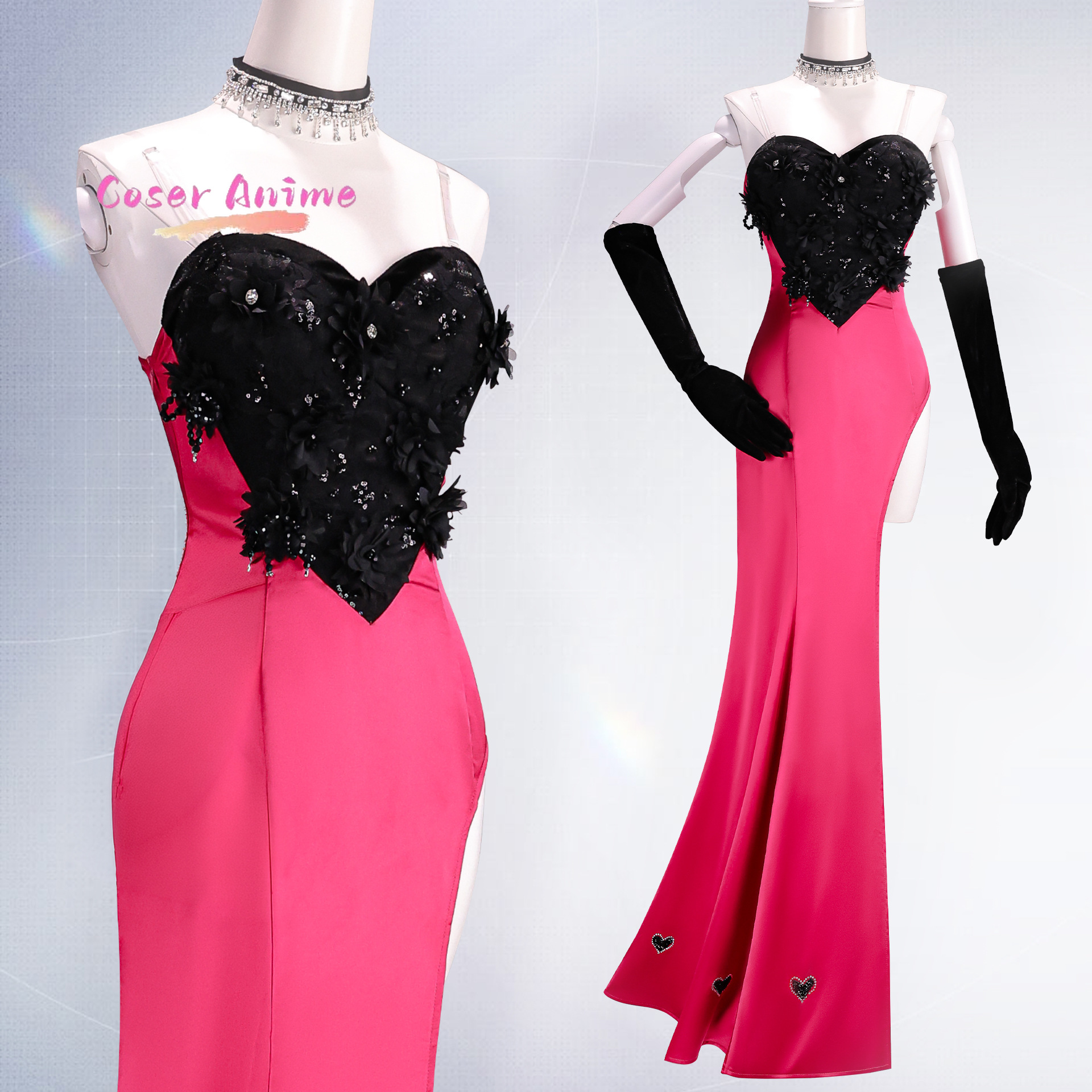 Angel Dust Cosplay Costume Uni - مراجعة Party Games For Christmas وسعره
