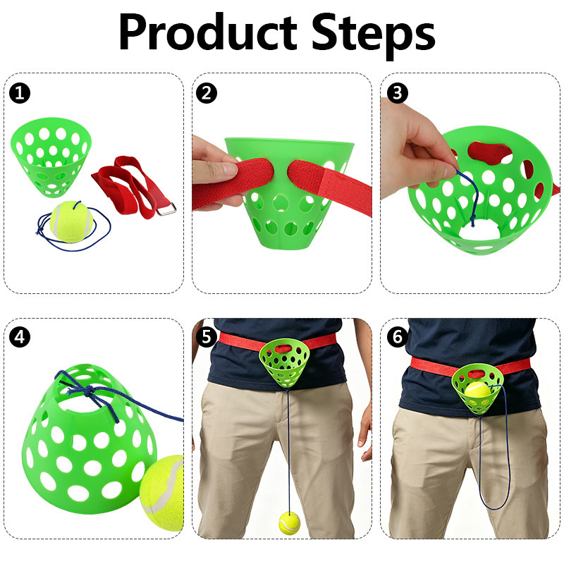 1/3 Set Swing Ball Game Multip - مراجعة Party Games New وسعره