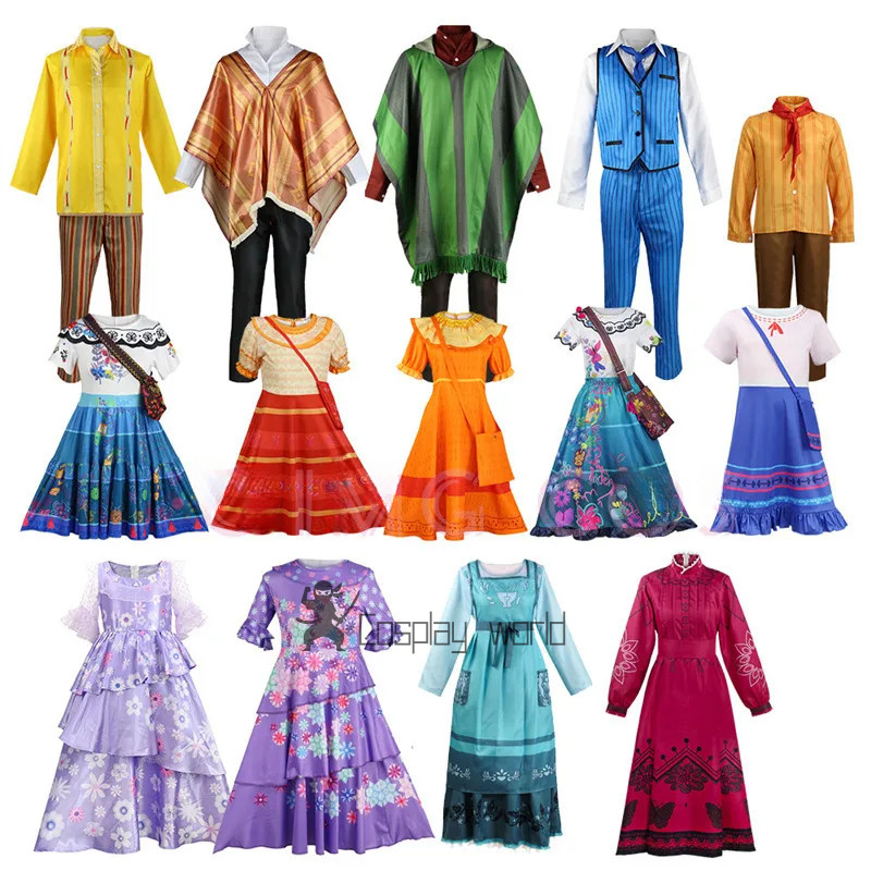 Encanto Cosplay Costume Adult  - مراجعة Party Games For Adults وسعره