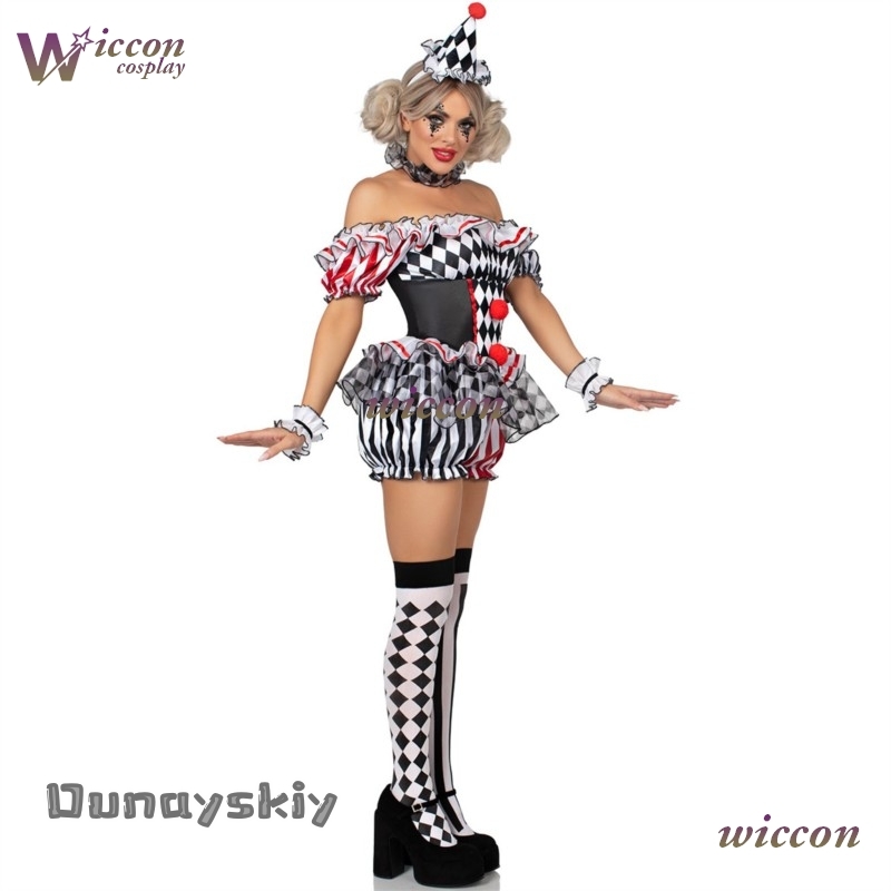 Women Clown Cosplay Costume Ci - مراجعة Party Games Free Online وسعره