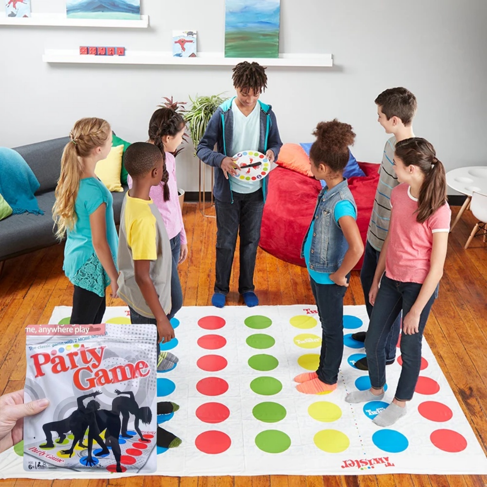 Twister Party Game - Family In - مراجعة Party Games Group For Adults وسعره