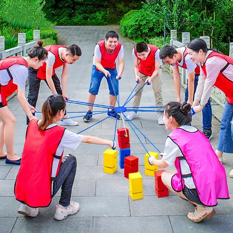 Teamwork Games Tower Building  - مراجعة Party Games No Equipment وسعره