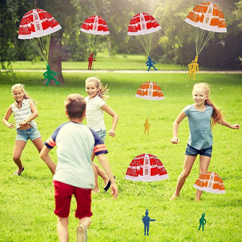 10/100pcs Parachute Toys for K - مراجعة Party Games Graduation Ideas وسعره