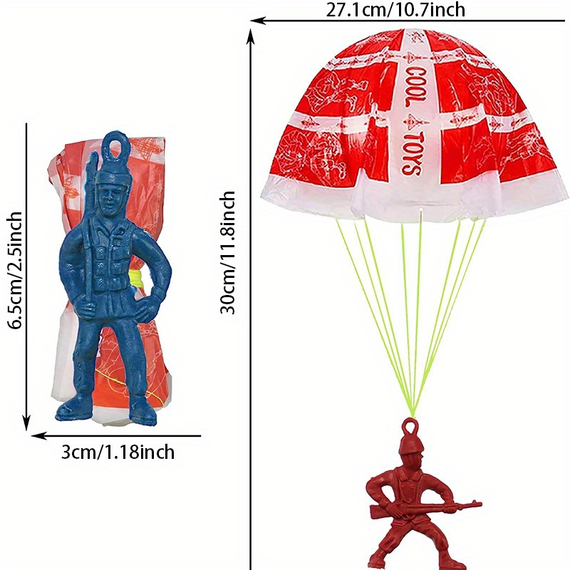 10/100pcs Parachute Toys for K - مراجعة Party Games Graduation Ideas وسعره